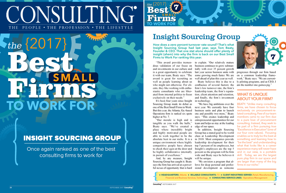 best consulting firms to work for